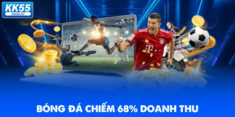 Thể Thao KK55 4 bong-da-chiem-68-doanh-thu